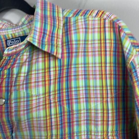Polo Ralph Lauren Western Shirt size L - Picture 7 of 12